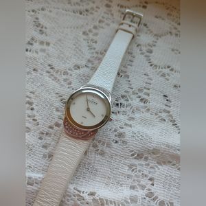 Ladies Skagen Mother of Pearl Swarovski Crystal Watch